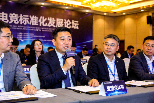 爱游戏体育高管在峰会圆桌论坛发言，讨论电竞标准化