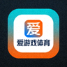 爱游戏体育官方平台标志，深色背景上呈现青蓝与橙色渐变的方形品牌图标