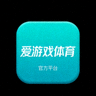 爱游戏体育官方平台页脚标志，青蓝色方形图标
